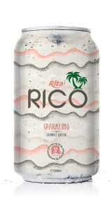 330ml Canned Sparkling Coconut Water